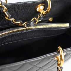 Chanel GST Caviar Black Tote