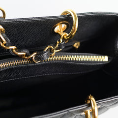 Chanel GST Caviar Black Tote