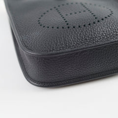 Hermes Mini Evelyn Black K Stamp 2025