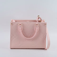 Louis Vuitton On The Go PM Empreinte Pink/Opale
