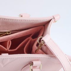 Louis Vuitton On The Go PM Empreinte Pink/Opale