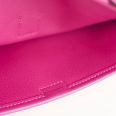 Hermes Jige Clutch Rose Poupre A Stamp