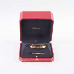 Cartier Love Bracelet Classic Yellow Gold - Size 17 (2025)