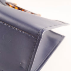 Fendi Medium Sunshine Shopper Tote Navy