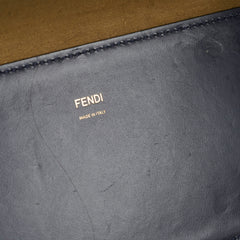 Fendi Medium Sunshine Shopper Tote Navy