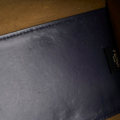 Fendi Medium Sunshine Shopper Tote Navy