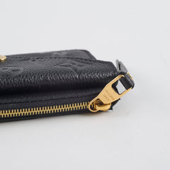 Louis Vuitton Recto Verso Card Holder Empreinte Black