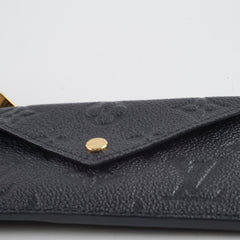 Louis Vuitton Recto Verso Card Holder Empreinte Black