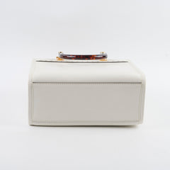 Fendi Small Sunshine Shopper Tote Cream