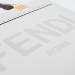 Fendi Small Sunshine Shopper Tote Cream
