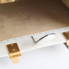 Fendi Small Sunshine Shopper Tote Cream