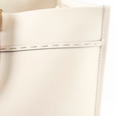 Fendi Large Sunshine Shopper Tote Cream Leather