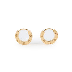 Cartier Love Single Hoop 18k Yellow Gold (pair)