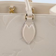 Louis Vuitton OnTheGo MM Cream Leather