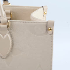 Louis Vuitton OnTheGo MM Cream Leather