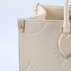 Louis Vuitton OnTheGo MM Cream Leather