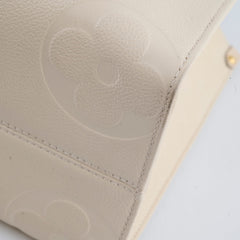 Louis Vuitton OnTheGo MM Cream Leather