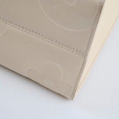 Louis Vuitton OnTheGo MM Cream Leather