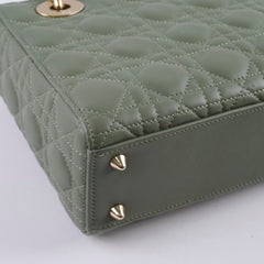 Dior Small Lady Dior Sage Green Light Gold HW