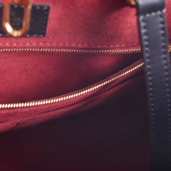 Louis Vuitton OnTheGo MM Bicolour Monogram Empreinte Black Cream