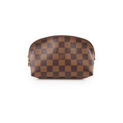 Louis Vuitton Cosmetic Pouch PM Damier Ebene