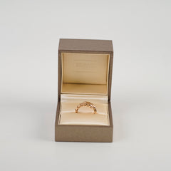 Bvlgari Serpenti Viper Ring Pink Gold Size L