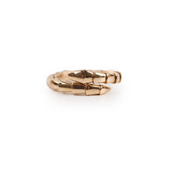 Bvlgari Serpenti Viper Ring Pink Gold Size L