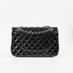 Chanel Classic Flap Medium M/L Patent Black (13 Series)