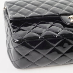Chanel Classic Flap Medium M/L Patent Black (13 Series)