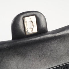 Chanel Classic Flap Medium M/L Patent Black (13 Series)