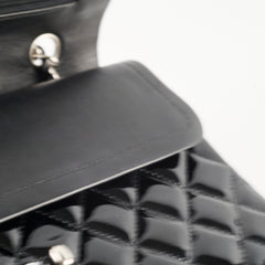 Chanel Classic Flap Medium M/L Patent Black (13 Series)