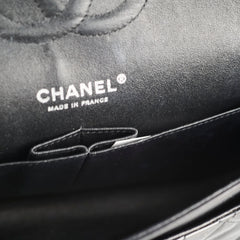 Chanel Classic Flap Medium M/L Patent Black (13 Series)