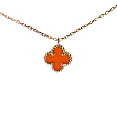 Van Cleef and Arpels Sweet Carnelian Necklace