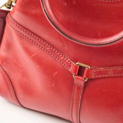 Gucci Vintage Top Handle Red