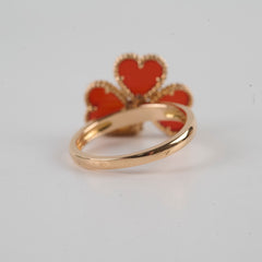 Van Cleef & Arpels Sweet Hearts Ring Size 51