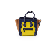 Celine Luggage Micro Tri-Color