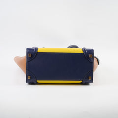 Celine Luggage Micro Tri-Color