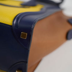 Celine Luggage Micro Tri-Color