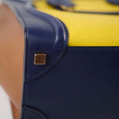 Celine Luggage Micro Tri-Color