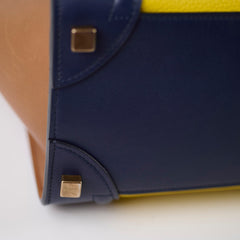 Celine Luggage Micro Tri-Color