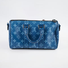 Louis Vuitton Keepall 25 Badouliere Blue