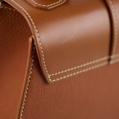 Goyard Saigon PM Taurillon Leather Gold