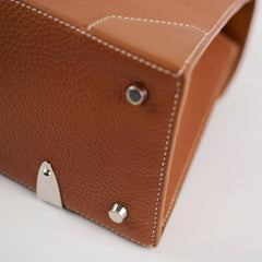 Goyard Saigon PM Taurillon Leather Gold