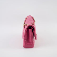 Chanel Classic Flap Medium/Large Lambskin Dark Pink/Magenta