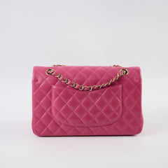 Chanel Classic Flap Medium/Large Lambskin Dark Pink/Magenta