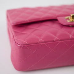 Chanel Classic Flap Medium/Large Lambskin Dark Pink/Magenta