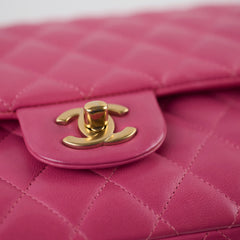 Chanel Classic Flap Medium/Large Lambskin Dark Pink/Magenta