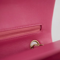Chanel Classic Flap Medium/Large Lambskin Dark Pink/Magenta