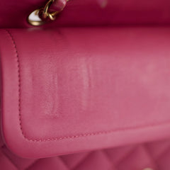 Chanel Classic Flap Medium/Large Lambskin Dark Pink/Magenta
