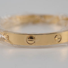 Cartier Love Bracelet Classic Model Size 17 Yellow Gold